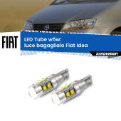 0 Luce Bagagliaio LED W5W Fiat Idea  2003 - 2015 W5W Tube W5W: Lampadine LED Tube 6000k (Coppia)
