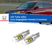 0 Luce Bagagliaio LED W5W Honda Crosstour 2010 - 2015 W5W Tube W5W: Lampadine LED Tube 6000k (Coppia)