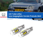 0 Luce Bagagliaio LED W5W Honda Prelude Mk4 1992 - 1996 W5W Tube W5W: Lampadine LED Tube 6000k (Coppia)