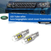0 Luce Bagagliaio LED W5W Land rover Freelander 2 L359 2006 - 2014 W5W Tube W5W: Lampadine LED Tube 6000k (Coppia)