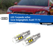 0 Luce Bagagliaio LED W5W Audi TT FV 2014 - 2018 W5W Tube W5W: Lampadine LED Tube 6000k (Coppia)