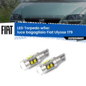 0 Luce Bagagliaio LED W5W Fiat Ulysse 179 2002 - 2011 W5W Tube W5W: Lampadine LED Tube 6000k (Coppia)