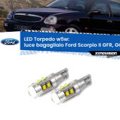 0 Luce Bagagliaio LED W5W Ford Scorpio II GFR, GGR 1994 - 1998 W5W Tube W5W: Lampadine LED Tube 6000k (Coppia)