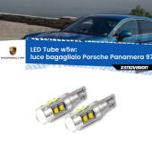 0 Luce Bagagliaio LED W5W Porsche Panamera 970 2009 - 2016 W5W Tube W5W: Lampadine LED Tube 6000k (Coppia)