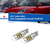0 Luce Bagagliaio LED W5W Suzuki Swift RS 2005 - 2010 W5W Tube W5W: Lampadine LED Tube 6000k (Coppia)