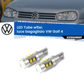0 Luce Bagagliaio LED W5W VW Golf 4  Versione 2 W5W Tube W5W: Lampadine LED Tube 6000k (Coppia)