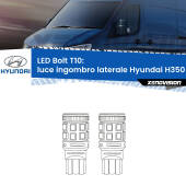 0 Luce ingombro laterale LED Hyundai H350  2015 in poi: T10 Bolt T10: LED Frecce Bolt Arancio (Coppia)
