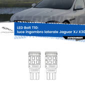 0 Luce ingombro laterale LED Jaguar XJ X300 1994 - 1997: T10 Bolt T10: LED Frecce Bolt Arancio (Coppia)