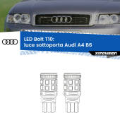 0 Luce Sottoporta LED Audi A4 B6 2000 - 2004: T10 Bolt T10: LED Bolt 6000k (Coppia)