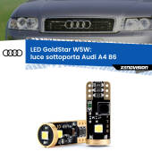 0 Luce Sottoporta LED Audi A4 B6 2000 - 2004: T10 GoldStar T10 (W5W) Goldstar Coppia LED Canbus Next Gen