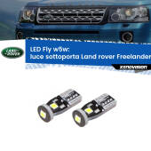 0 Luce Sottoporta LED Land rover Freelander 2 L359 2006 - 2014: W5W Fly W5W: Lampadine LED Fly 6000k (Coppia)