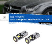 0 Luce Sottoporta LED Mercedes CLS C218 2011 - 2017: W5W Fly W5W: Lampadine LED Fly 6000k (Coppia)