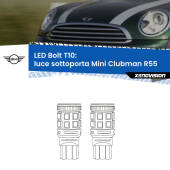 0 Luce Sottoporta LED Mini Clubman R55 2007 - 2015: T10 Bolt T10: LED Bolt 6000k (Coppia)