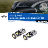 0 Luce Sottoporta LED Mini Clubman R55 2007 - 2015: W5W Fly W5W: Lampadine LED Fly 6000k (Coppia)