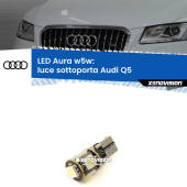 0 Luce Sottoporta LED per Audi Q5 2008 - 2017: Aura w5w W5W: lampadina LED Aura 6000k