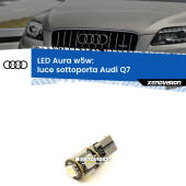 0 Luce Sottoporta LED per Audi Q7 2006 - 2015: Aura w5w W5W: lampadina LED Aura 6000k