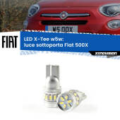 0 Luce Sottoporta LED per Fiat 500X  2014 in poi: W5W X-Tee W5W (T10) LED X-Tee (Coppia)