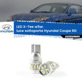 0 Luce Sottoporta LED per Hyundai Coupe RD 1996 - 2002: W5W X-Tee W5W (T10) LED X-Tee (Coppia)
