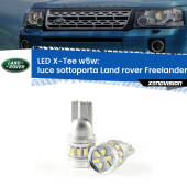 0 Luce Sottoporta LED per Land rover Freelander 2 L359 2006 - 2014: W5W X-Tee W5W (T10) LED X-Tee (Coppia)