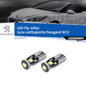 0 Luce Sottoporta LED Peugeot RCZ 2010 - 2015: W5W Fly W5W: Lampadine LED Fly 6000k (Coppia)