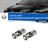 0 Luce Sottoporta LED Renault Laguna III X91 2007 - 2015: W5W Fly W5W: Lampadine LED Fly 6000k (Coppia)