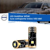 0 Luce Sottoporta LED Volvo V60 Mk1 2010 - 2018: T10 GoldStar T10 (W5W) Goldstar Coppia LED Canbus Next Gen
