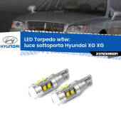 0 Luce Sottoporta LED W5W Hyundai XG XG 1998 - 2005 W5W Tube W5W: Lampadine LED Tube 6000k (Coppia)