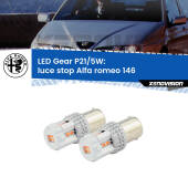 0 Luce Stop LED Alfa romeo 146 1994 - 2001: P21/5W Gear P21/5W: Lampadine LED Rosse Gear