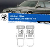 0 Luce Stop LED Alfa romeo 164  1987 - 1991: P21W Bolt P21W: LED Bolt Rossi (Coppia)