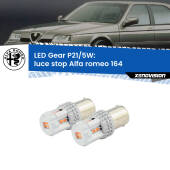 0 Luce Stop LED Alfa romeo 164  1992 - 1998: P21/5W Gear P21/5W: Lampadine LED Rosse Gear