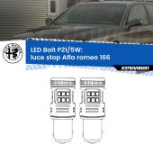 0 Luce Stop LED Alfa romeo 166  1998 - 2007: P21/5W Bolt P21/5W: LED Bolt Rossi (Coppia)