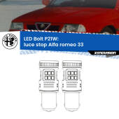 0 Luce Stop LED Alfa romeo 33  1990 - 1994: P21W Bolt P21W: LED Bolt Rossi (Coppia)