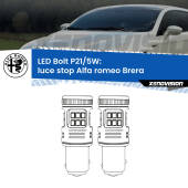 0 Luce Stop LED Alfa romeo Brera  2006 - 2010: P21/5W Bolt P21/5W: LED Bolt Rossi (Coppia)
