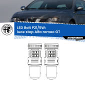 0 Luce Stop LED Alfa romeo GT  2003 - 2010: P21/5W Bolt P21/5W: LED Bolt Rossi (Coppia)
