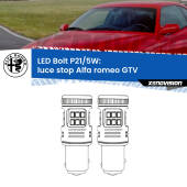 0 Luce Stop LED Alfa romeo GTV 1995 - 2005: P21/5W Bolt P21/5W: LED Bolt Rossi (Coppia)