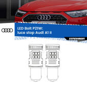 0 Luce Stop LED Audi A1 II 2019 in poi: P21W Bolt P21W: LED Bolt Rossi (Coppia)