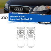 0 Luce Stop LED Audi A4 B7 2004 - 2008: P21W Bolt P21W: LED Bolt Rossi (Coppia)