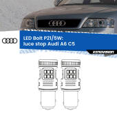 0 Luce Stop LED Audi A6 C5 1997 - 2004: P21/5W Bolt P21/5W: LED Bolt Rossi (Coppia)