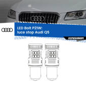 0 Luce Stop LED Audi Q5 nel portellone: P21W Bolt P21W: LED Bolt Rossi (Coppia)