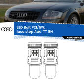 0 Luce Stop LED Audi TT 8N 1998 - 2006: P21/5W Bolt P21/5W: LED Bolt Rossi (Coppia)