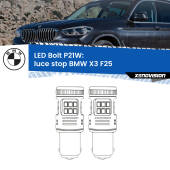 0 Luce Stop LED BMW X3 F25 2010 - 2016: P21W Bolt P21W: LED Bolt Rossi (Coppia)
