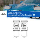 0 Luce Stop LED Chevrolet Corvette C5 1997 - 2004: P21/5W Bolt P21/5W: LED Bolt Rossi (Coppia)