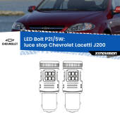 0 Luce Stop LED Chevrolet Lacetti J200 2002 - 2009: P21/5W Bolt P21/5W: LED Bolt Rossi (Coppia)