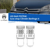 0 Luce Stop LED Citroën Berlingo II 2008 - 2017: P21/5W Bolt P21/5W: LED Bolt Rossi (Coppia)