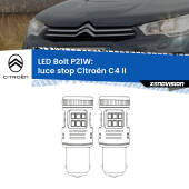 0 Luce Stop LED Citroën C4 II 2015 - 2016: P21W Bolt P21W: LED Bolt Rossi (Coppia)