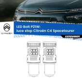 0 Luce Stop LED Citroën C4 Spacetourer  2018 in poi: P21W Bolt P21W: LED Bolt Rossi (Coppia)