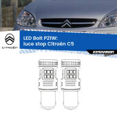 0 Luce Stop LED Citroën C5 2001 - 2004: P21W Bolt P21W: LED Bolt Rossi (Coppia)