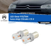 0 Luce Stop LED Citroën C5 II 2008 - 2014: P21/5W Gear P21/5W: Lampadine LED Rosse Gear