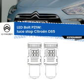 0 Luce Stop LED Citroën DS5  2011 - 2015: P21W Bolt P21W: LED Bolt Rossi (Coppia)