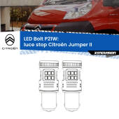0 Luce Stop LED Citroën Jumper II 2002 in poi: P21W Bolt P21W: LED Bolt Rossi (Coppia)